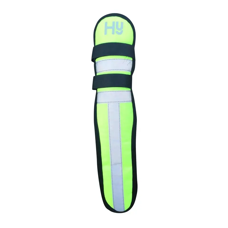 Hy Unisex Equestrian Reflector Hi Viz Tail Guard - Yellow