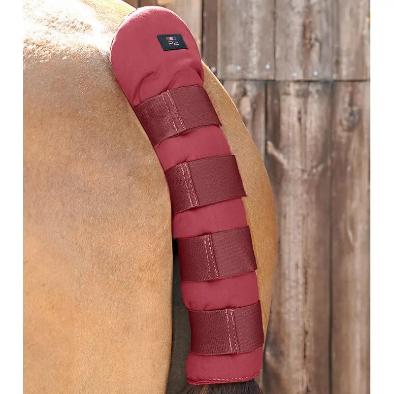 Premier Equine Burgundy Stay-Up Horse Tail Guard
