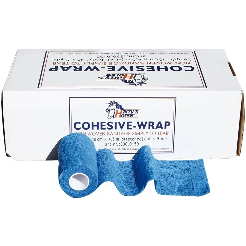 Harrys Horse Bleu Self-Adhesive Horse Bandage