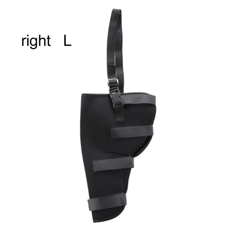 Black (, L) Dog Leg Brace For Post-Surgery Recovery, Size S,