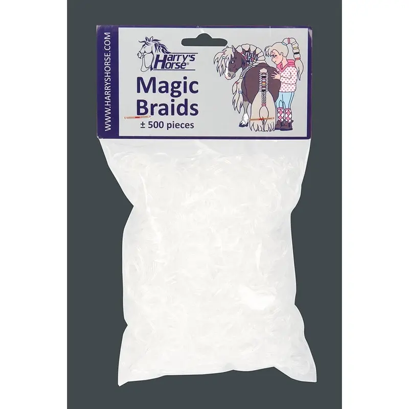 Harrys Horse Blanc lastique  Crinire Magic