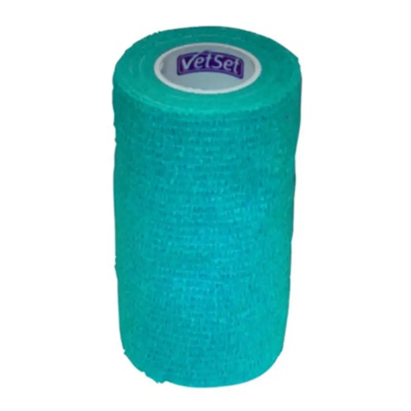 B&Q Wraptec Cohesive Bandage Teal (100Mm)