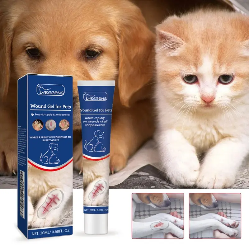 Rywolt Yegbong Pet Wound Care Gel Elastic Protein Repair Waterproof Wound Treatment