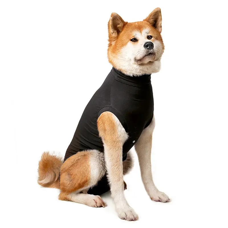 Suitical Recovery Suit For Dogs Black X Large