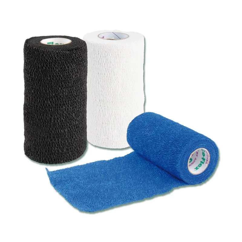 Waldhausen Noir Elastic Bandage For Horses Flex (X12) Size 12