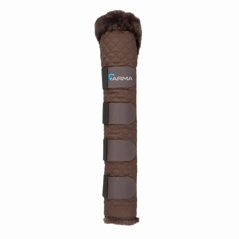 Shires Unisex Arma Supafleece Tail Guard - One Size  Brown