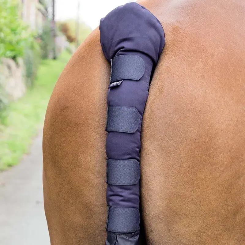 Arma Unisex Blue Padded Tail Guard With Bag - Navy
