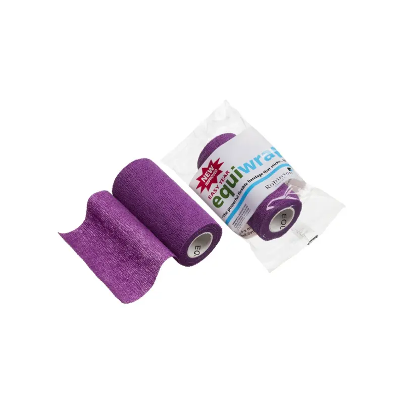 10cm X 4.5m Equiwrap Cohesive Bandage Purple