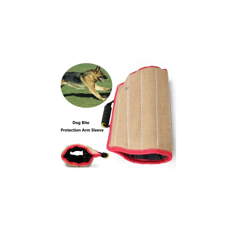 Dog Bite Arm Sleeve Protection For Police Guar Safety Training Pillow & Handle Size 1