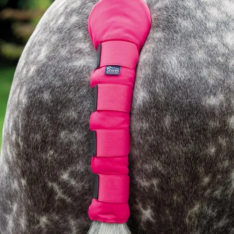 Shires Unisex Pink Padded Tail Guard