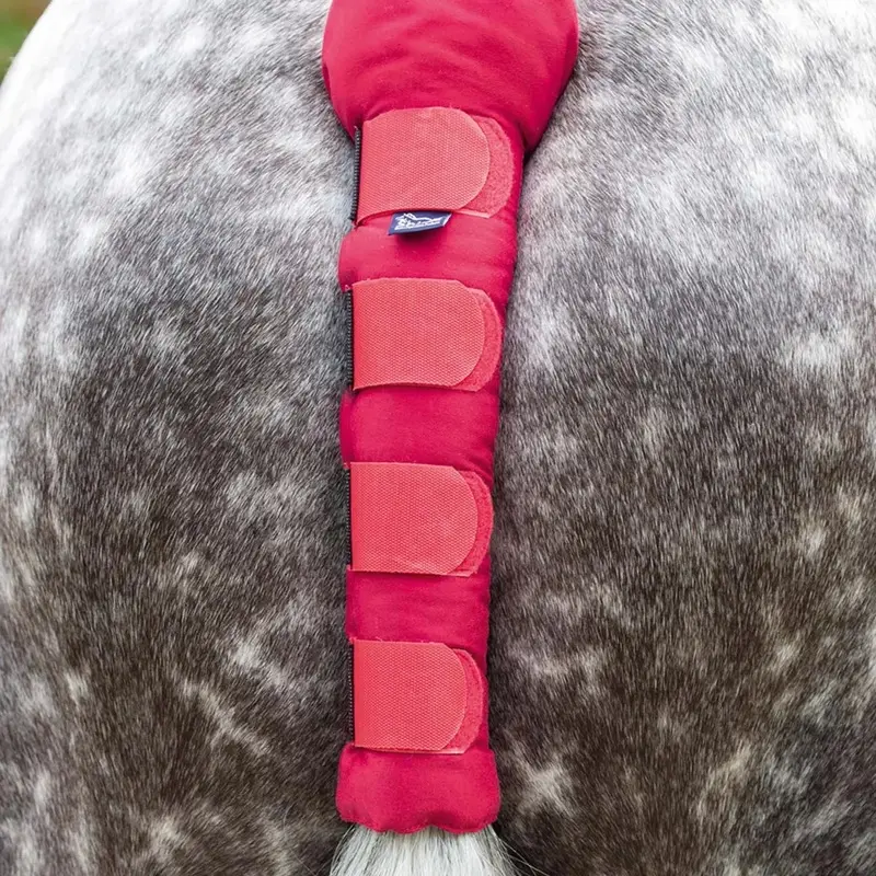 Shires Unisex Red Padded Tail Guard