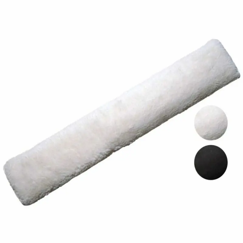 Tattini Blanc Synthetic Sheepskin Girth Sheath For Horse