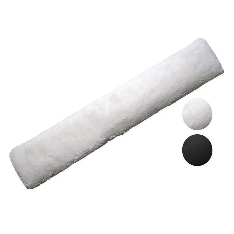 Tattini Noir Synthetic Sheepskin Girth Sheath For Horse