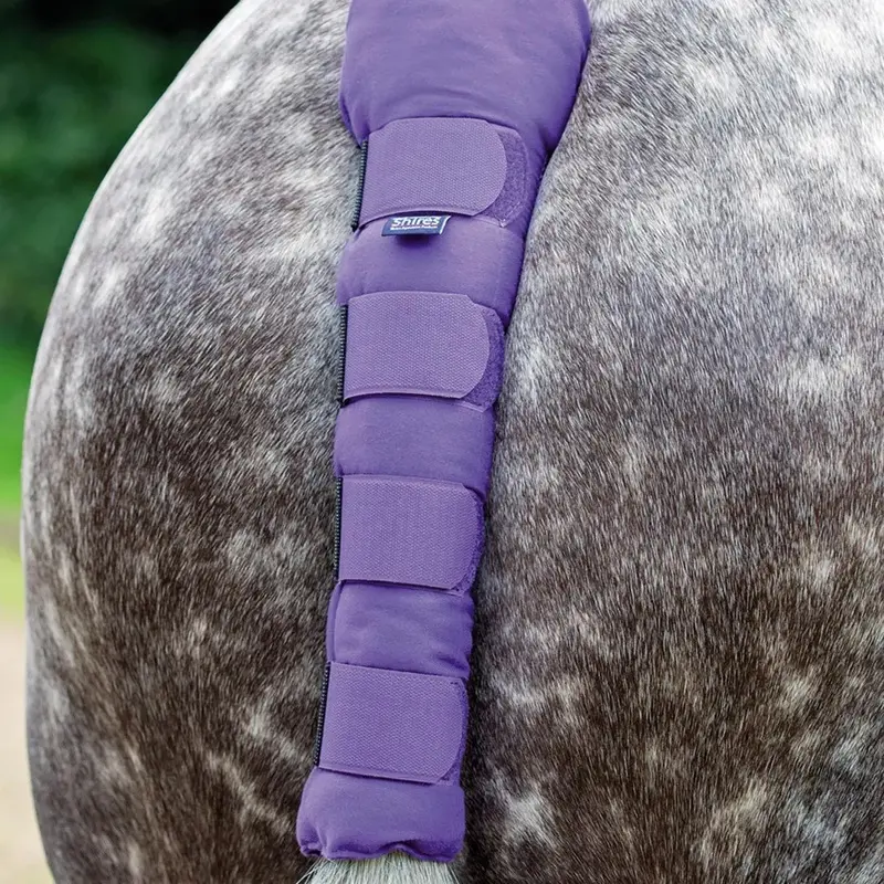 Shires Unisex Purple Padded Tail Guard