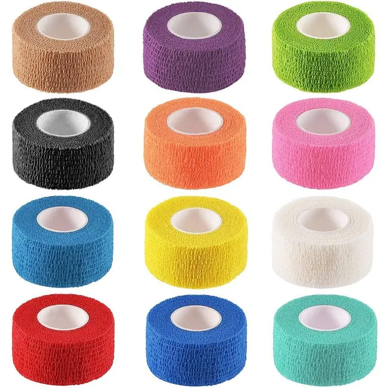 New 3M Vet Wrap Self-Adherent 2.5Cmx5m Mixed Colours Pack Of - Ref: Vet002 Size 1