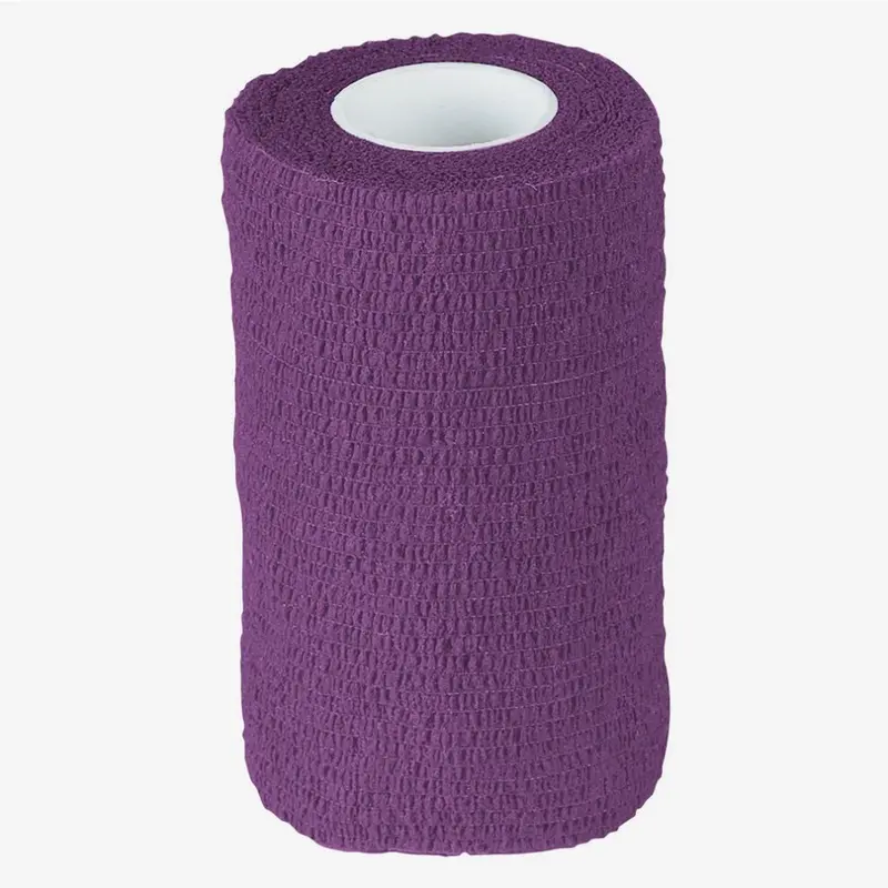 Shires Purple (2M X 10Cm, ) Horses Cohesive Bandages (Pack Of 12) 2M