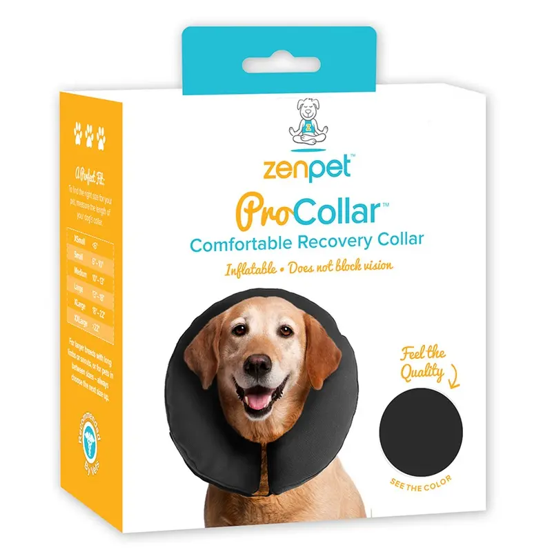 Zenpet Procollar Inflatable Dog & Cat Vet Collar X Large