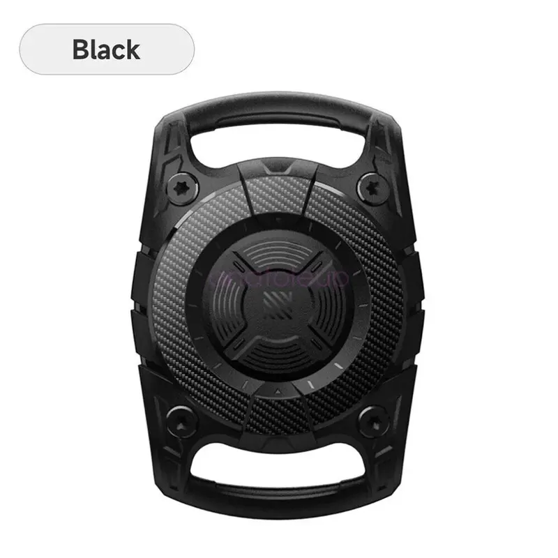 Black (Black+Ring) Waterproof Dog Collar Holder For Air Tag Protective Cat Collar Loop