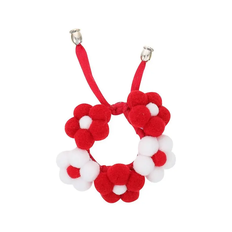 (As Show, One ) 1Pcs Hand Knitted Pet Collar Size 1