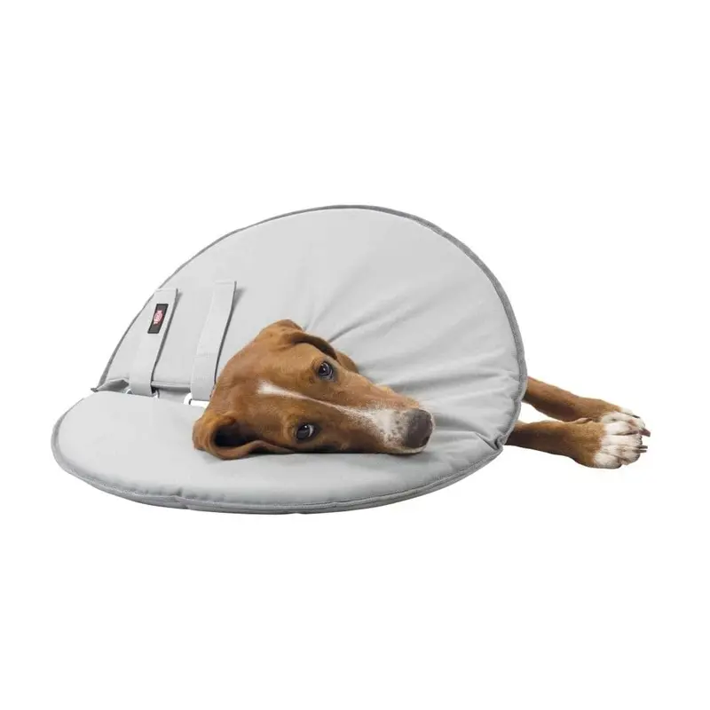 TRIXIE Protective Collar, Large, 46-49 cm/24 cm, Grey