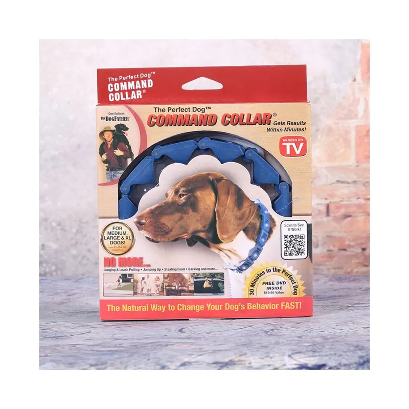 Sullivan Don Perfect Dog Adjustable Command Training Collar Obedience Pet Large