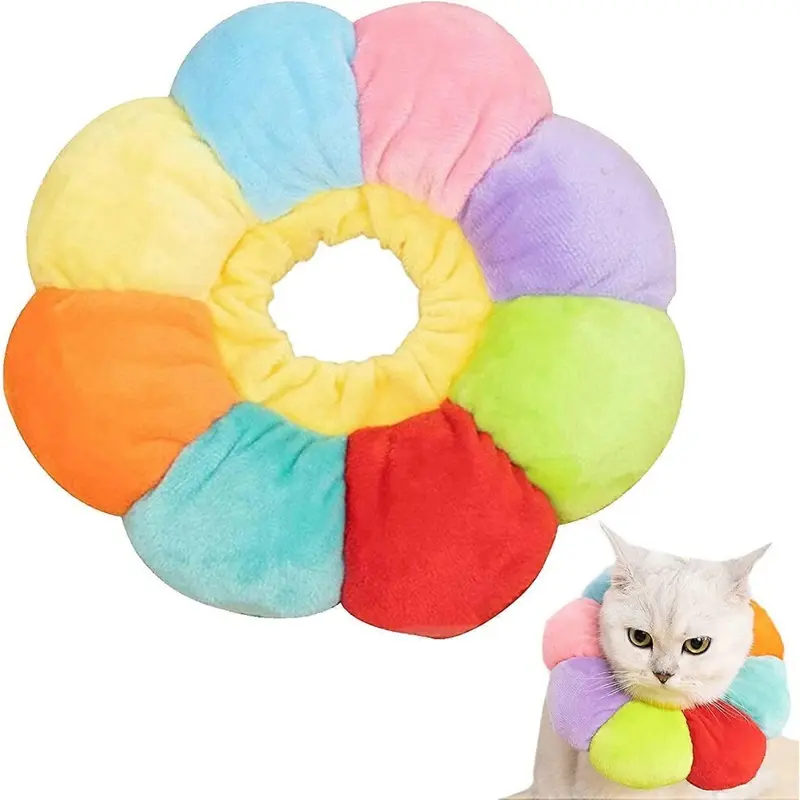 Dolaso Collars For Cat Dogs, Anti-Bite Protection Adjustable