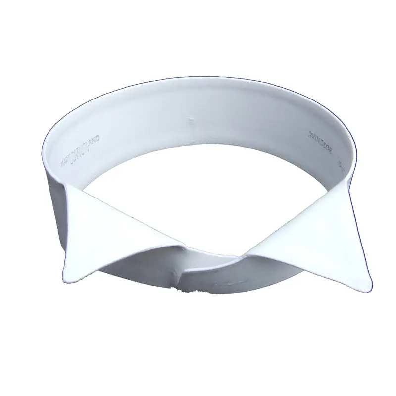 Uniform Store London Mens White Collar Stiff Collars Cotton Wing R359 (15H) 15H