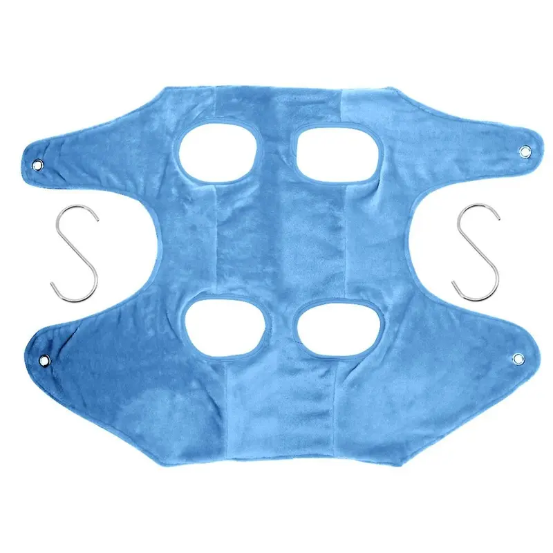 Blue (, L) Pet Groomings Hammock Convenient For Bathing Nail Trimming For Dog Cat @Bugu