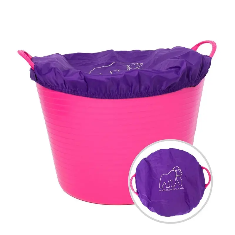 Gorilla Tub Cover Fabric - Red/Purple Medium