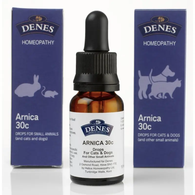 Denes Homeopathy Arnica 30C Drops For Cats & Dogs - 15Ml Size 30
