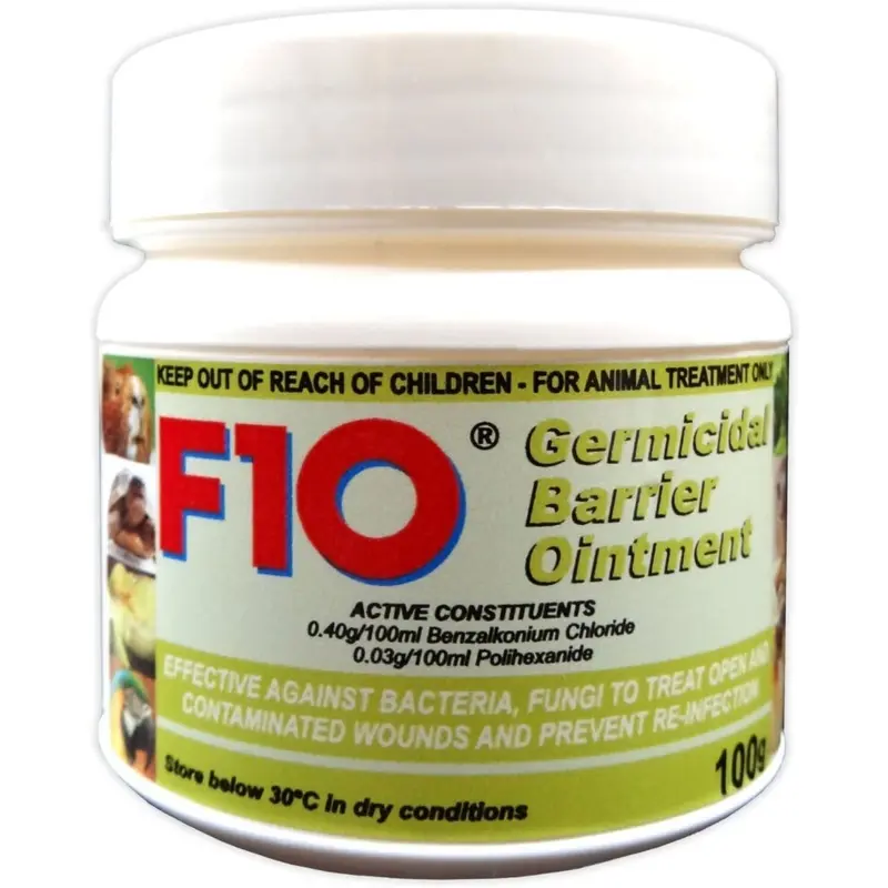 F10 Germicidal Barrier Ointment For Animal Pet Use 100G