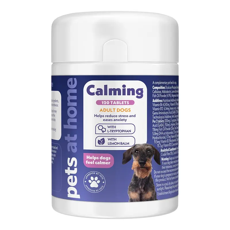 Pets At Home Calming Tablets For Adult Dogs X120