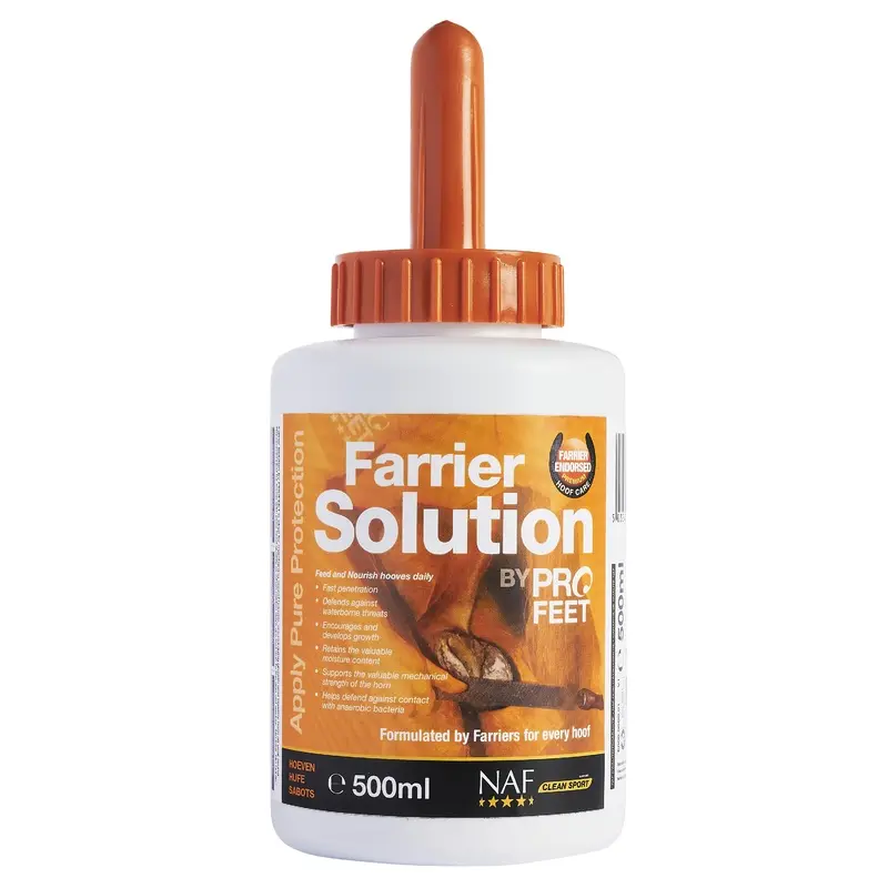 Naf Orange Oil For Horse Hoof Farrier Solution