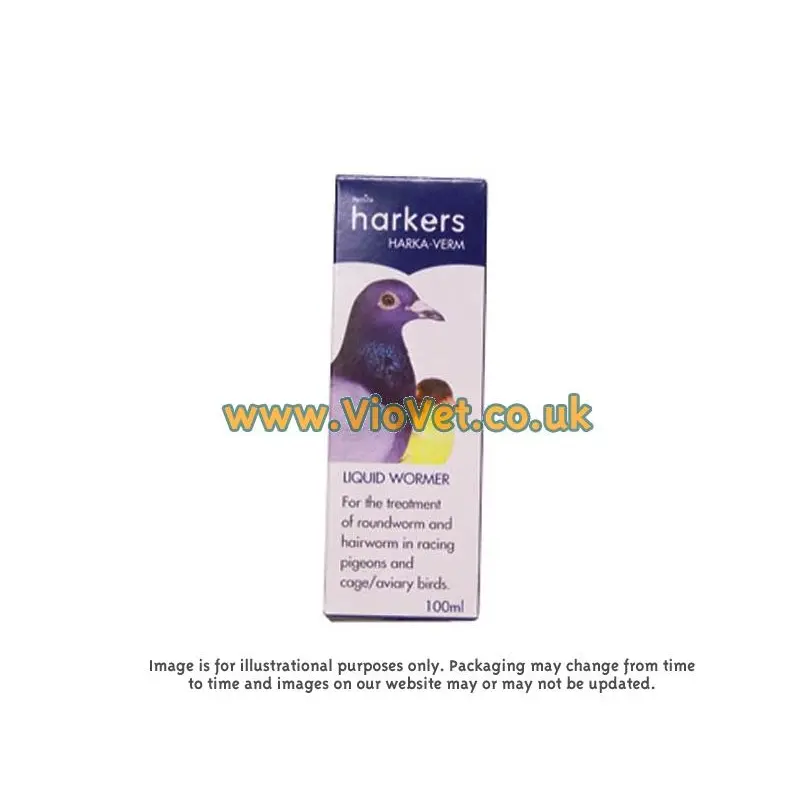 Harkers Harka-Verm Liquid Wormer For Birds - Bottle 100Ml