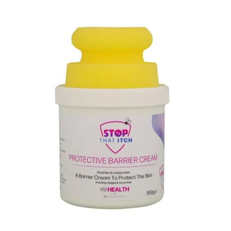 Hy Equestrian Unisex Protective Barrier With Circular Sponge Cream 550G