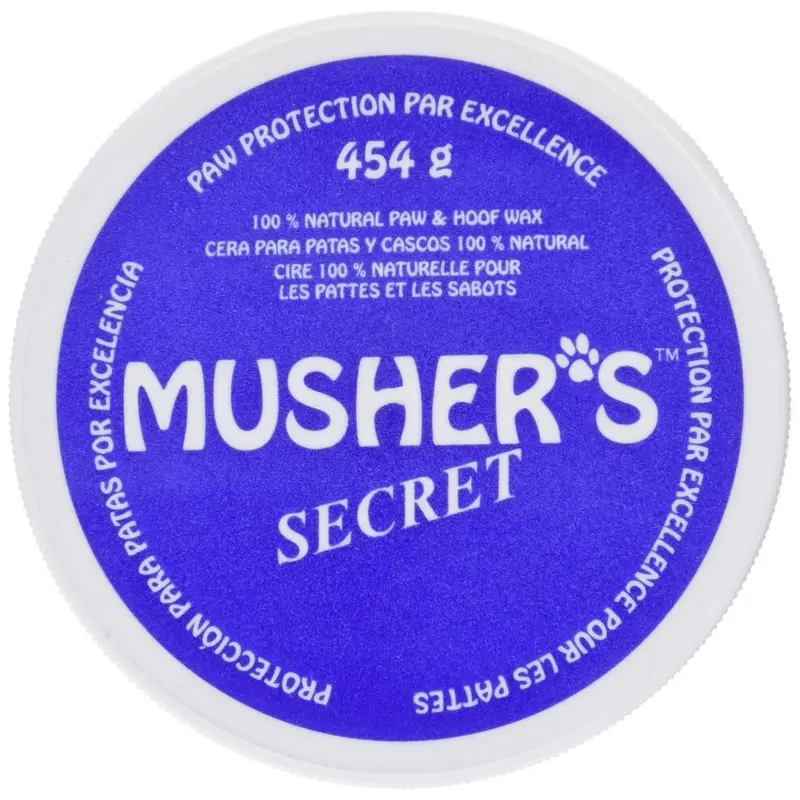 Mushers Secret Pet Paw Protection Wax, 1-Pound Size 1