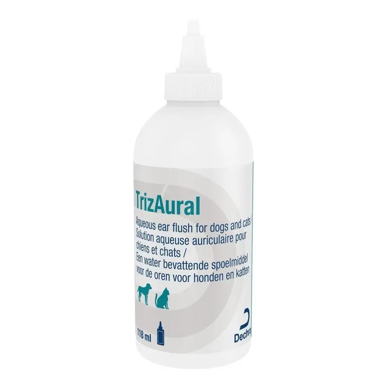 Dechra Trizaural Ear Flush - Botlle 118Ml