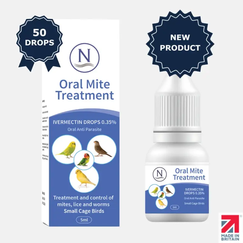 Naqua Ltd Oral Mite Treatment For Birds Small