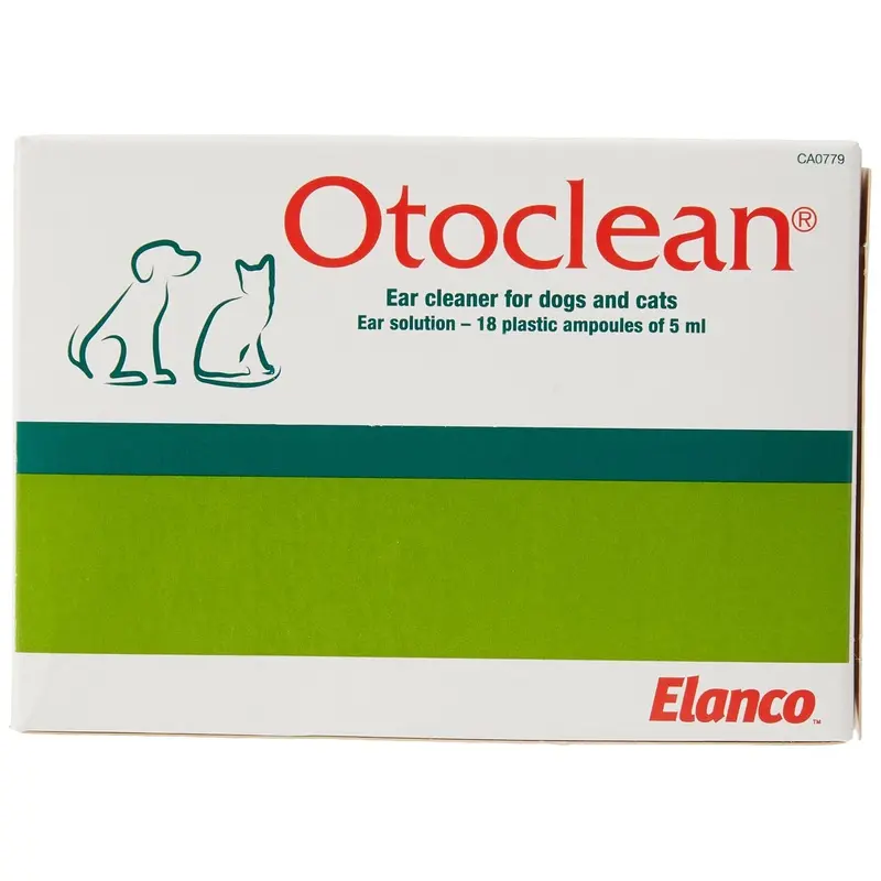 Otoclean ear cleaner for dogs and cats 5ml vial x 18