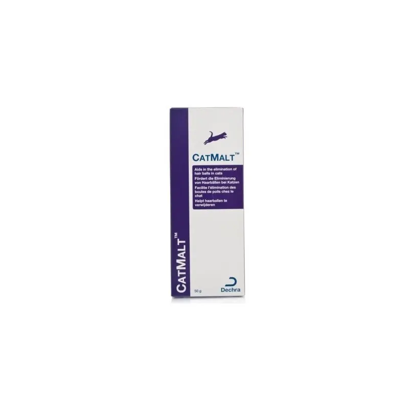 New Dechra Catmalt Anti Hairballs 50Gr