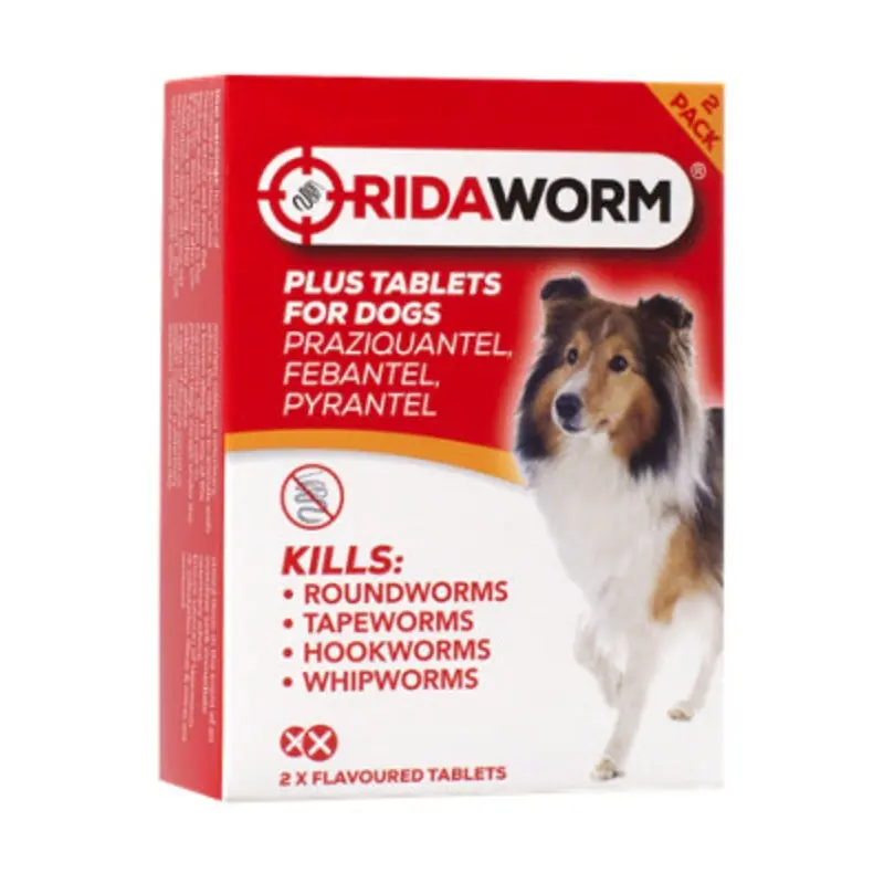 B&Q Ridaworm Dog Tablets 50/144/150Mg