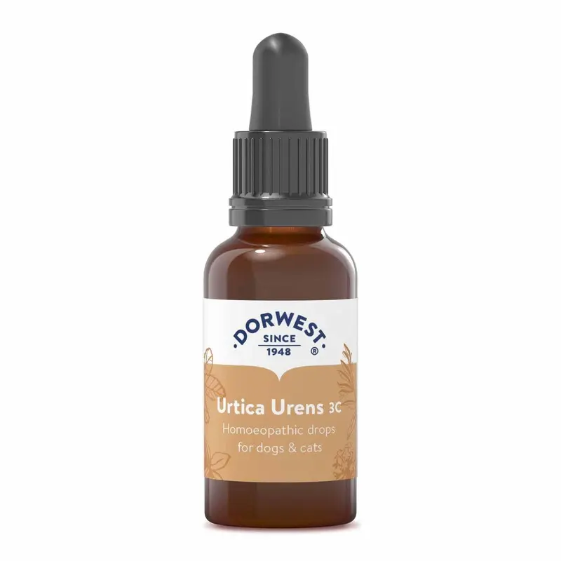 Dorwest Herbs Urtica Urens 3C Homoeopathic Liquid Remedy for Dogs & Cats - 15ml