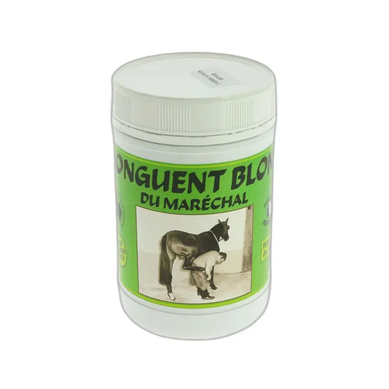 La Gamme Du Marchal Blanc Hoof Care For Horses Onguent Blond - Pot 1 1L