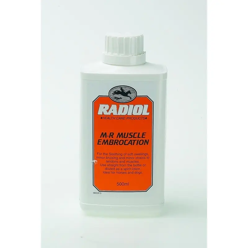 Radiol M-R Muscle Embrocation For Horses - Bottle 500Ml