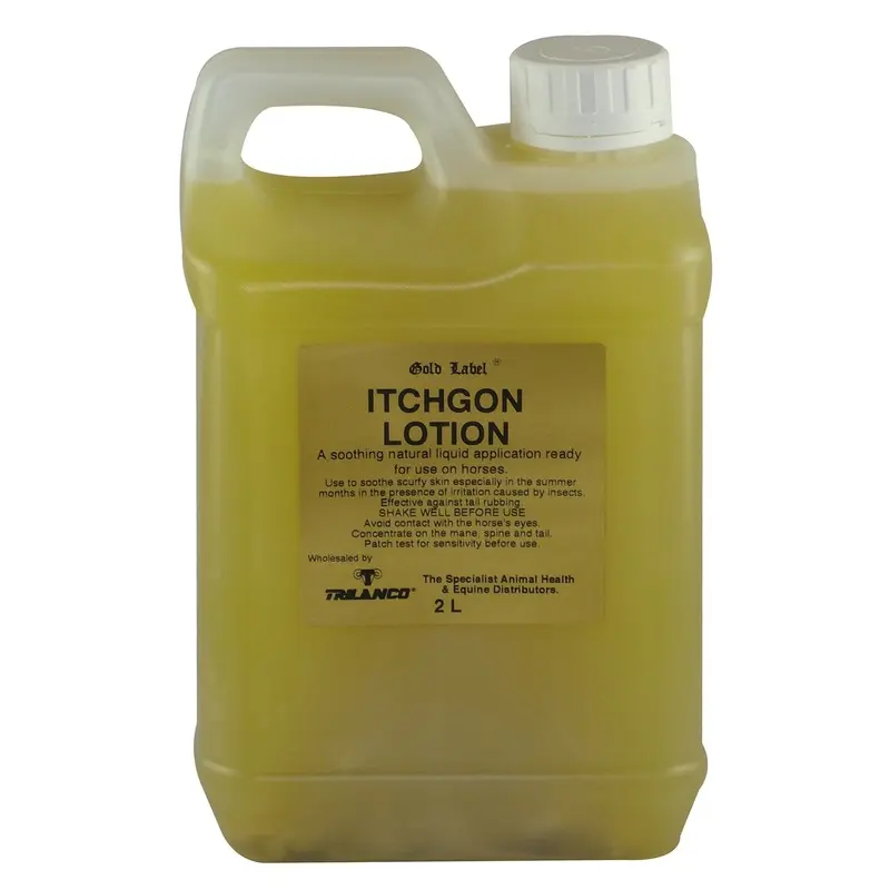 Label Unisex Itchgon Lotion - Gold Large