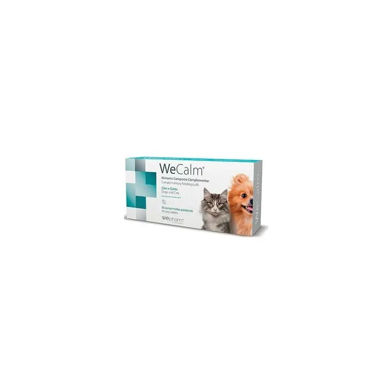 Wepharm Wecalm Calm Dog & Cat Tablets Size 30