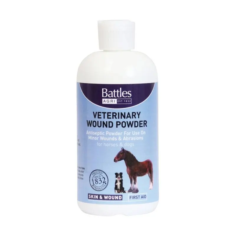 Battles Veterinary Wound Powder - Bottle 125G