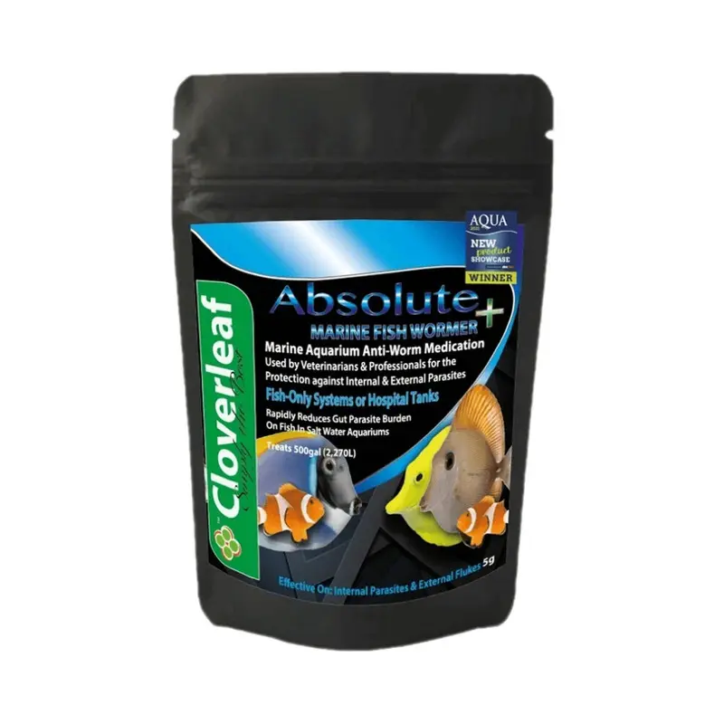 Cloverleaf Absolute Marine Fish Wormer - 5G