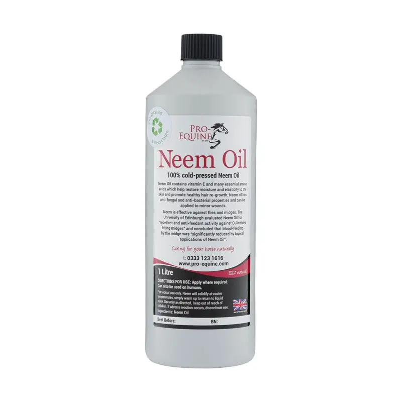 Equine Products Uk Pro-Equine Neem Oil For Horses - Litre Size 1