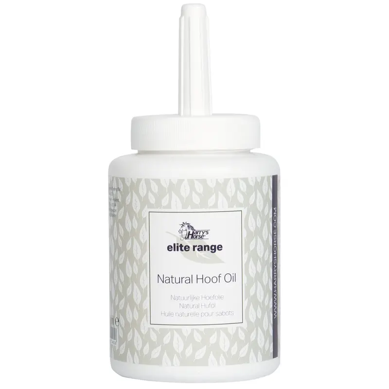 Harrys Horse Blanc Hoof Oil For Horses With Natural Brush